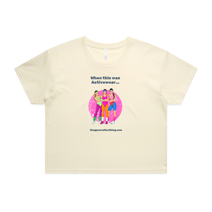 ACTIVEWEAR CROP DESIGN