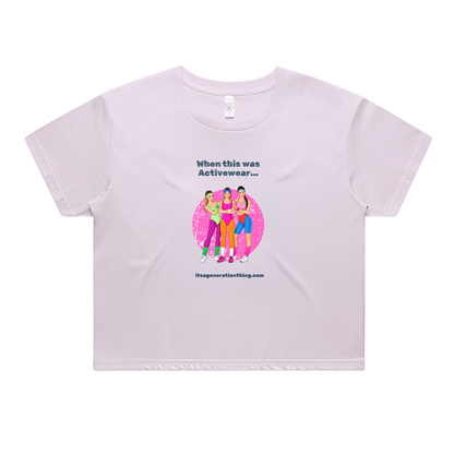ACTIVEWEAR CROP DESIGN